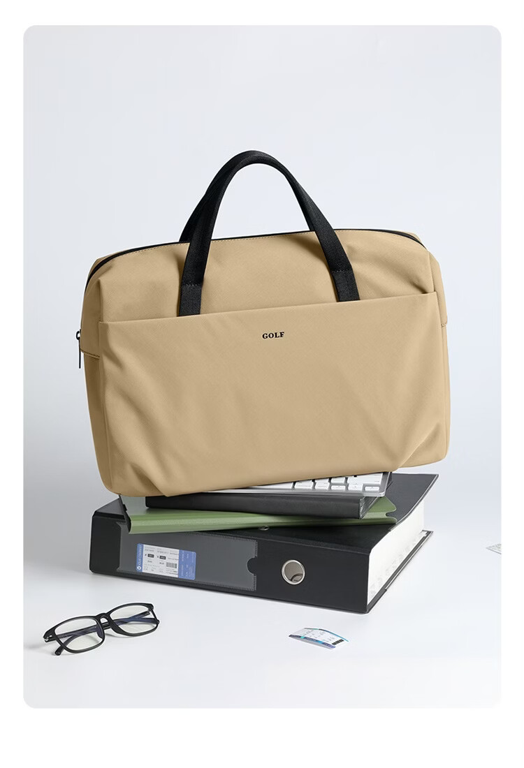 GOLF Business Briefcase Men's Large Capacity 15.6/16 Inch Laptop Bag Lightweight Casual Office Bag 30