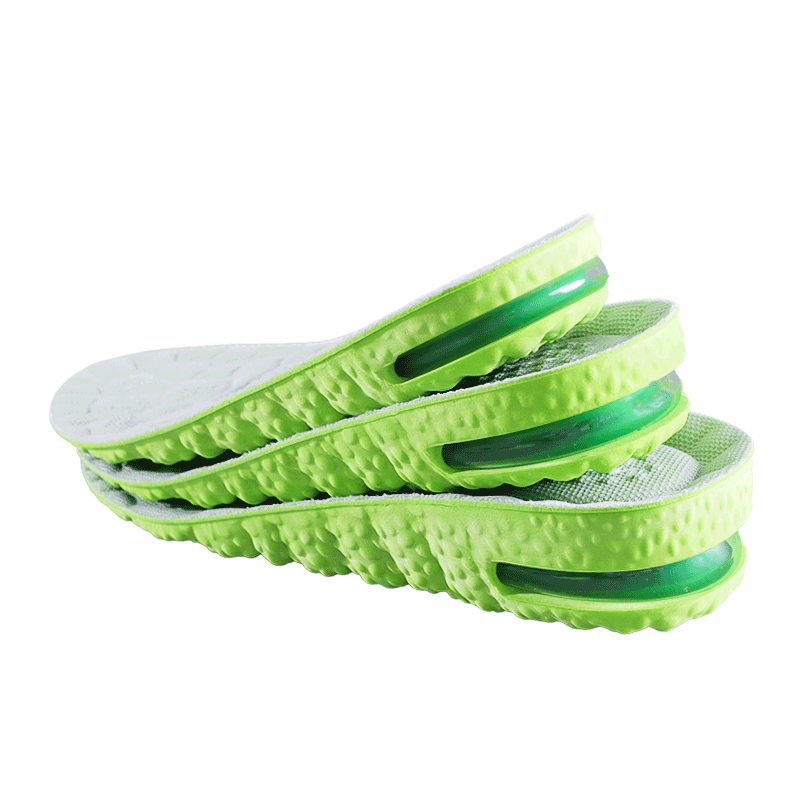 MINISO Cushioned Shock-Absorbing Height Increase Insoles for Men and Women, Invisible 3.5cm Elevation, Mugwort Odor-Resistant Breathable Sweat-Absorbing Insoles, Size 39-40