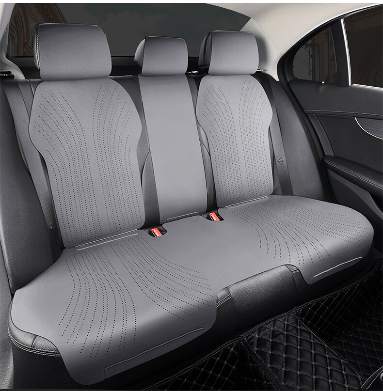 RATHBONE Car Seat Cushion All-Season Universal Suede Saddle Pad Universal Seat Cover for Volkswagen Lavida Passat Sagitar 15