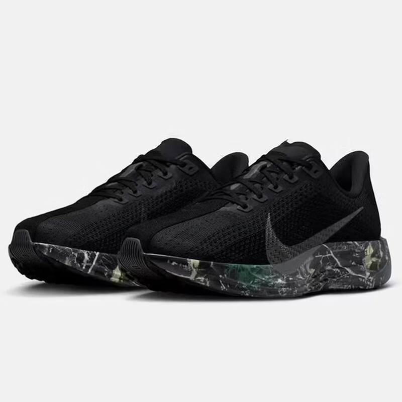 NIKE Men's Running Shoes PEGASUS PLUS CM Pegasus Sports Shoes IM3713-001 Black/Grey Size 41