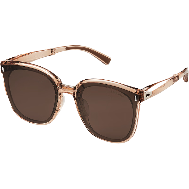 Beneunder Sunglasses Unisex UV Protection Cycling Driving Square Round Large Frame Outdoor FD020