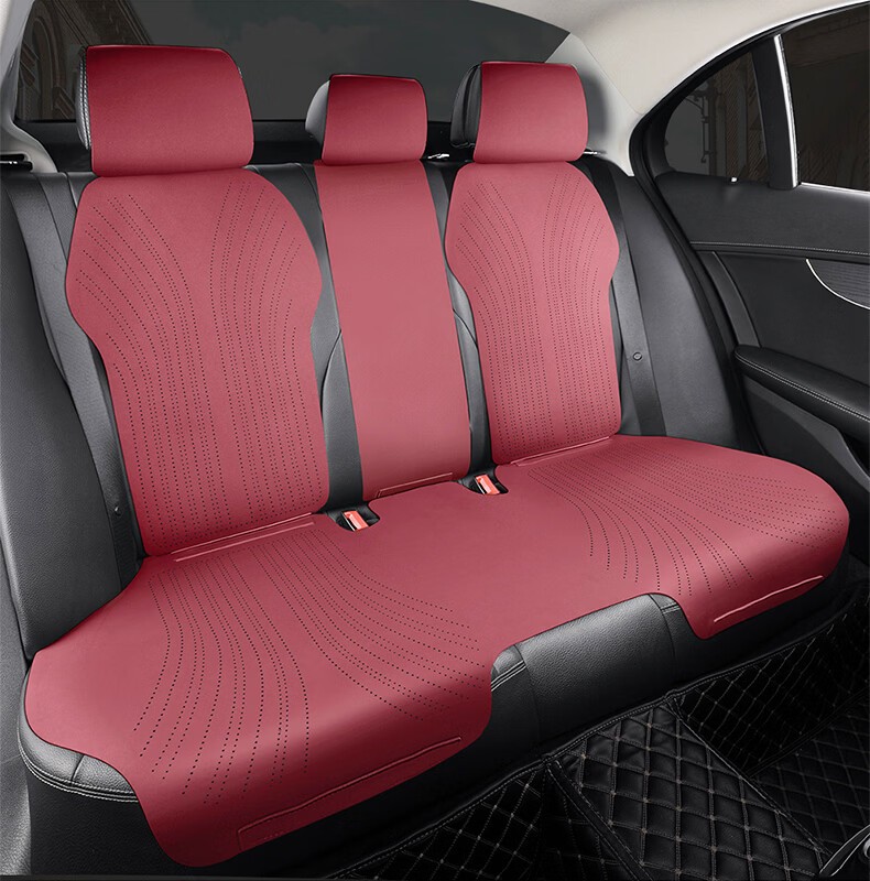 RATHBONE Car Seat Cushion All-Season Universal Suede Saddle Pad Universal Seat Cover for Volkswagen Lavida Passat Sagitar 17