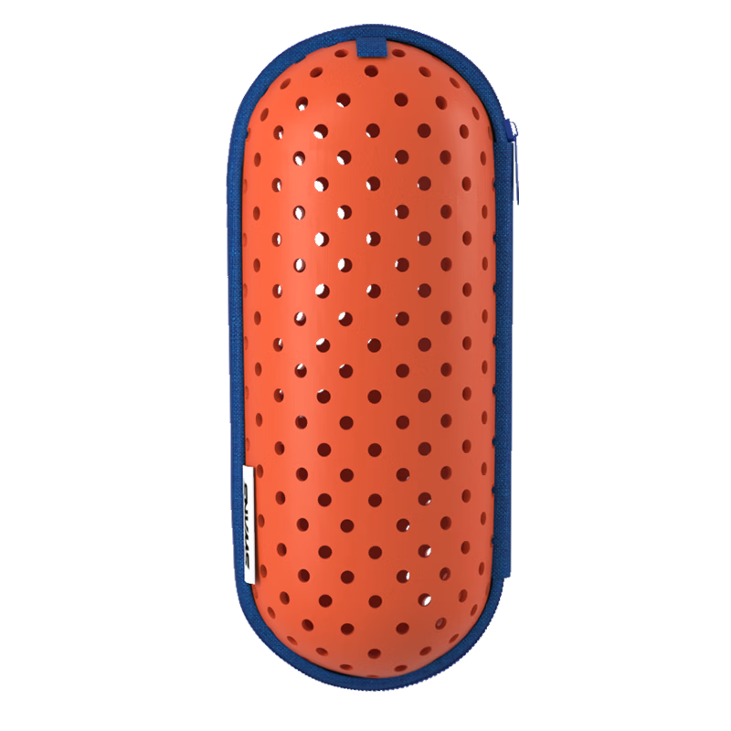 SWANS Swimming Goggles Case, Breathable Lightweight Eyeglass Case, Professional Waterproof Large-Sized Goggles Storage Box, Portable Swimming Equipment, Orange