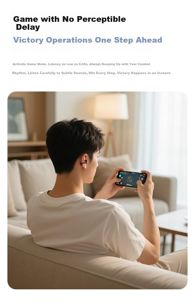 MICROKIA 2025 Latest Berlin Sound Bluetooth Bone Conduction Open-Ear Wireless Sports Running Long Battery Life Cycling Ear Clip Headphones 24