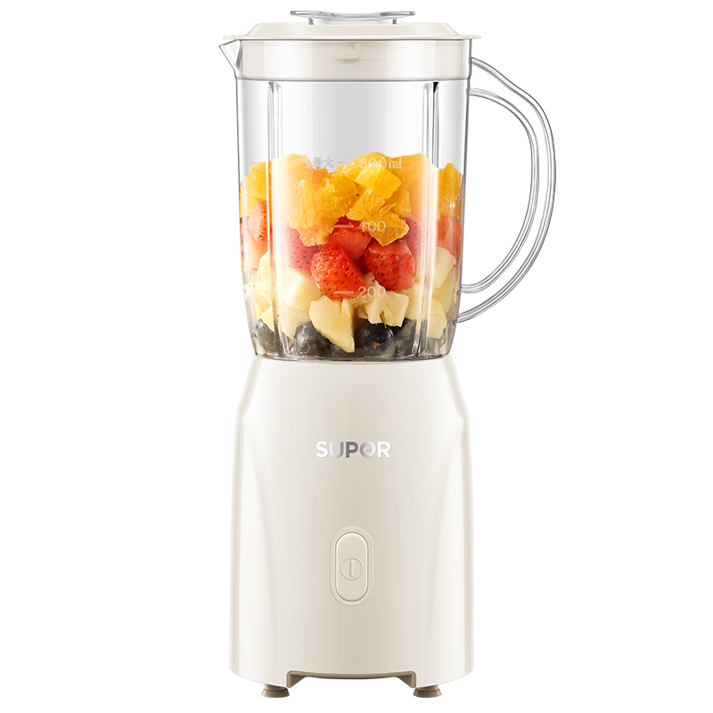 SUPOR Juicer, Original Juice Machine for Home Use, Juicing Cup, Multi-Functional Small Fruit And Vegetable Pressing Blender, Detachable Cleaning Food Processor, Juice Maker JS06D