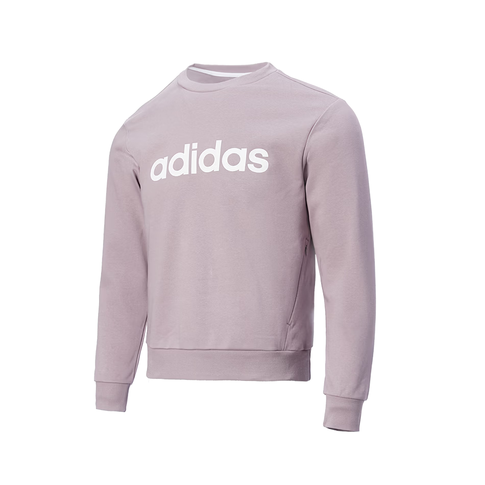 Adidas Women's Fashion Pullover Comfortable Trendy Warm Knit Crewneck Sweatshirt JJ0429
