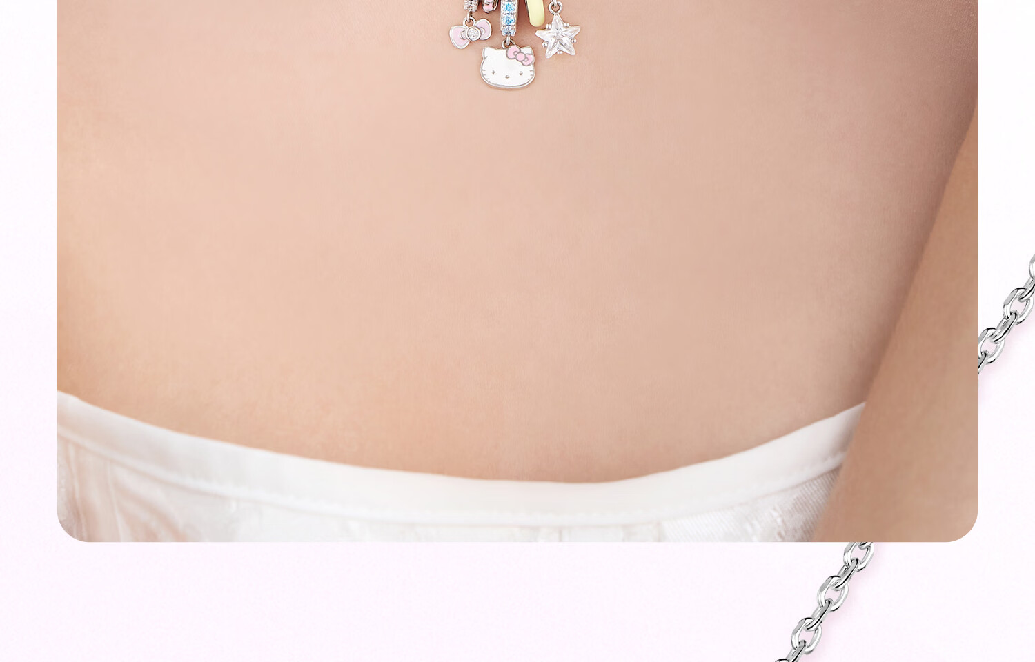 ChaoSeHui Hello Kitty Dopamine Necklace Women's Pendant Birthday Gift Luxury Girlfriend Necklace 3230 17