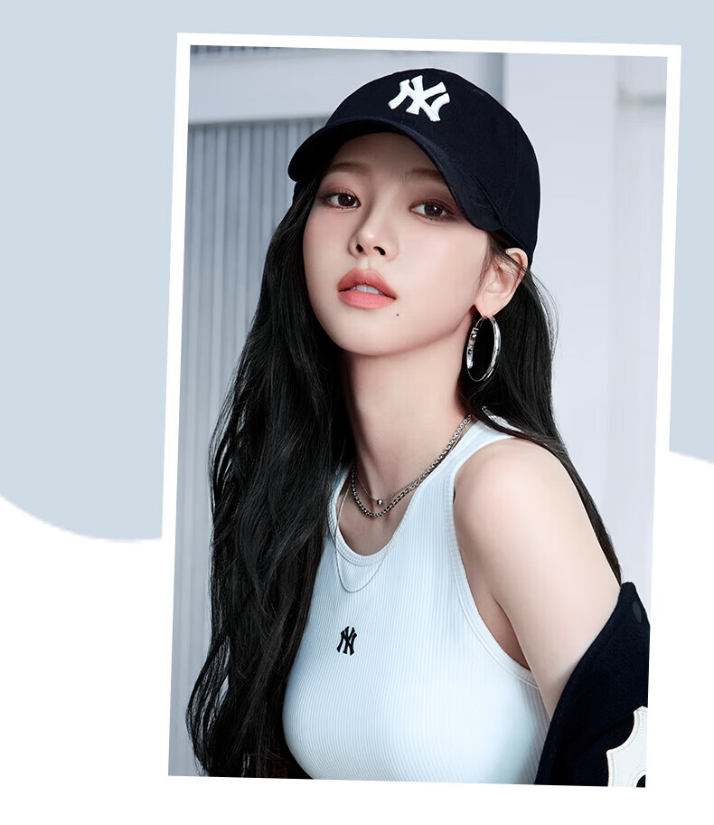 MLB Baseball Cap for Men And Women, Couples' Soft Top Cap, Casual Sports Hat for All Seasons, 3ACP6601N-07RDS 3