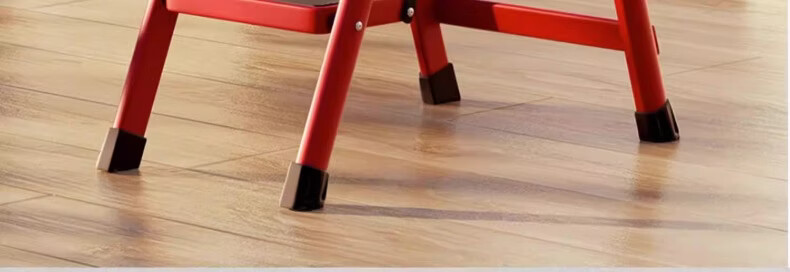 DELIXI Electric Household Ladder Multifunctional Folding Ladder Thickened Non-Slip Steps Handrail Off-White A-Frame Ladder 5 Steps 9
