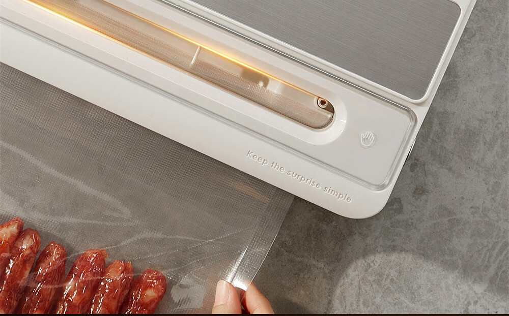 Bear Fully Automatic Vacuum Sealer Machine, Wet And Dry Dual-Use Food Preservation Vacuum Sealer, No-Press Fully Automatic, Home And Commercial Dual-Use Double Pump FKJ-Q01F2 23