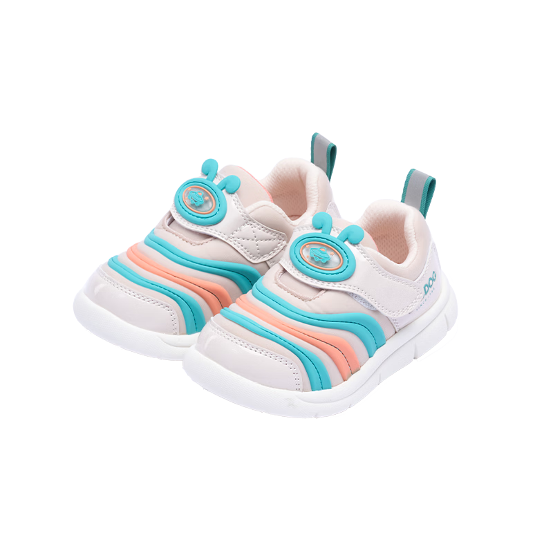 BOBDOG Toddler Shoes, Baby Walking Shoes, Spring Boys And Girls Caterpillar Anti-Slip Functional Children's Shoes, Soft-Soled Kids' Shoes, Khaki, Size 20
