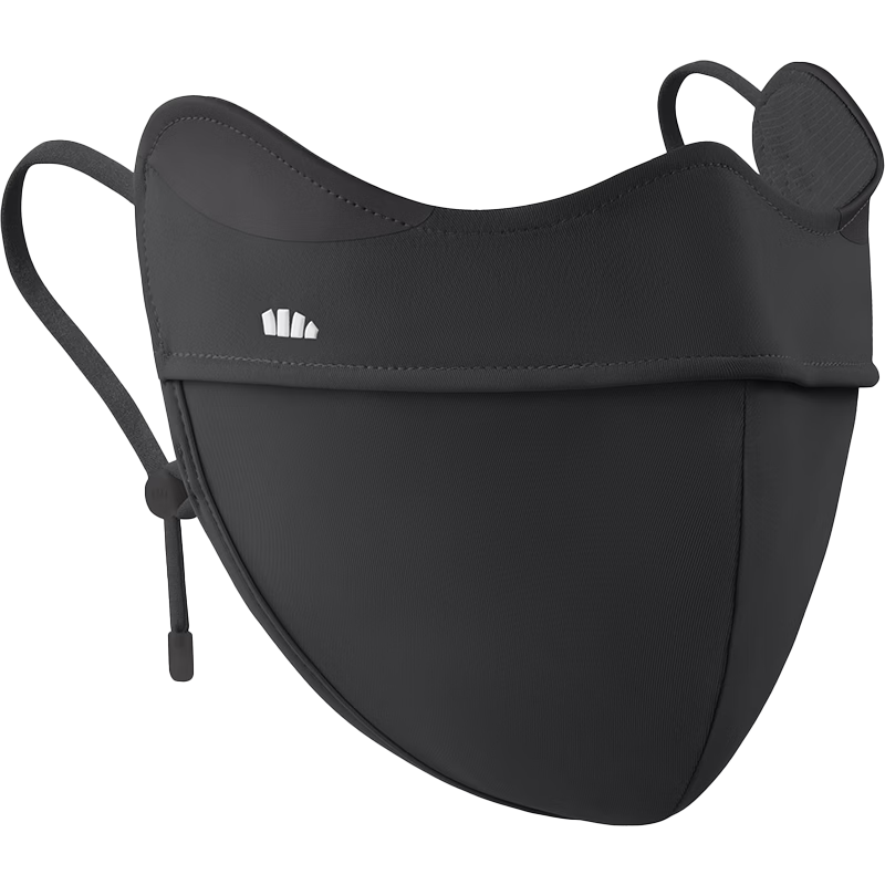 Beneunder 3D Sun Protection Face Mask for Women, Full-Face UV Protection Mask, Face Cover-Up, High-Quality, Twilight Black
