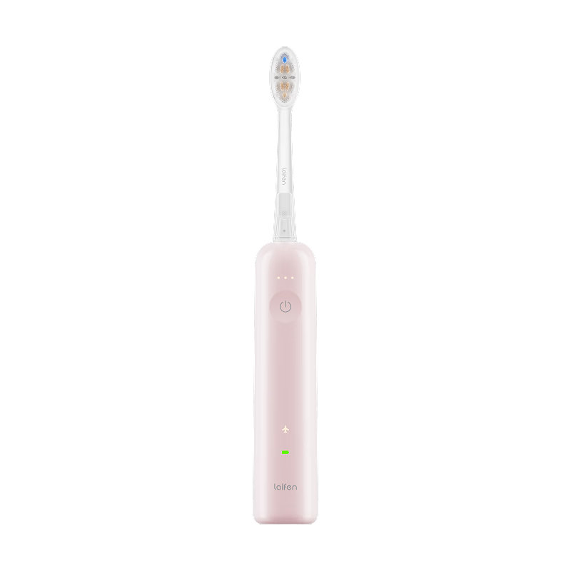 LAIFEN Second Generation Electric Sonic Toothbrush i2 ABS Model Deep Cleaning Gum Care Adult Toothbrush Upgraded Pink Couples Birthday Gift for Him/Her