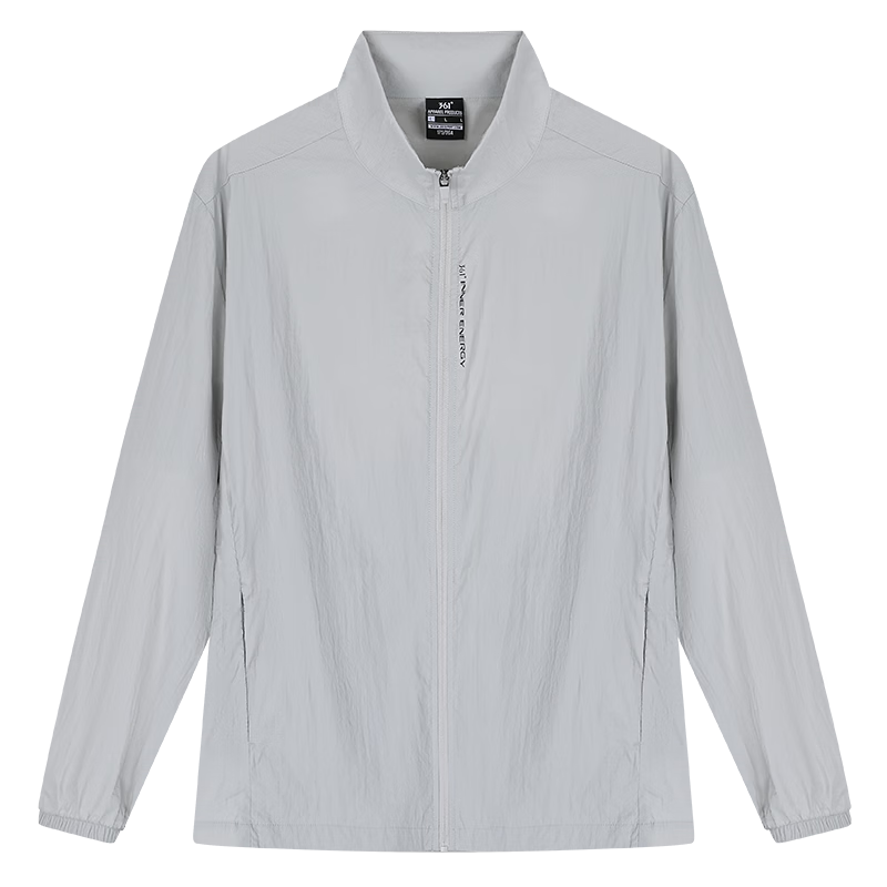 361° Men's Sunscreen Jacket Spring Summer UPF100+ Sports Outdoor Stand Collar Cooling Quick-Dry Coat 652624611-1