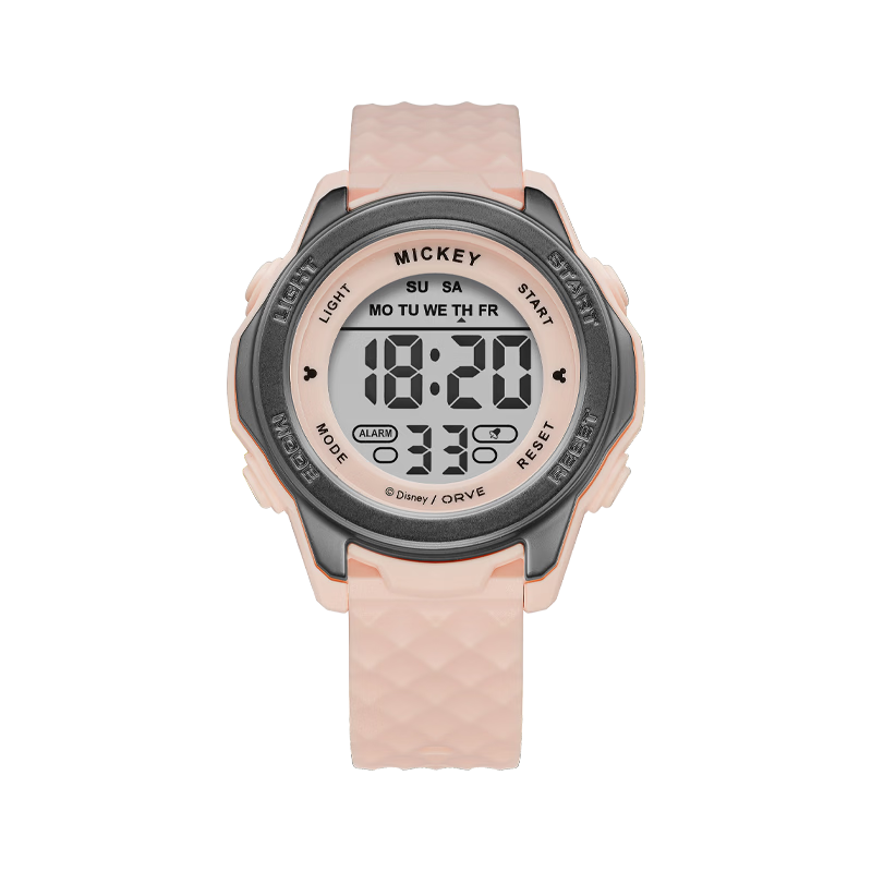 Disney Mickey Collaboration 2026 New Sports Digital Watch Youth High School Student Exam Waterproof Kids Watch