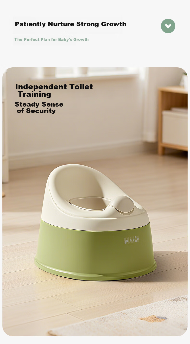 KUB Kids Portable Toilet Seat Unisex Baby Potty Thickened and Widened Training Pot Bowl for Home Use 2