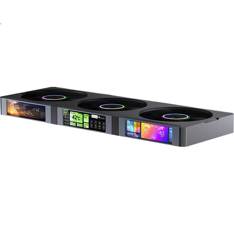Комплект вентиляторов JONSBO ZC-360B ARGB, 3 шт., черный