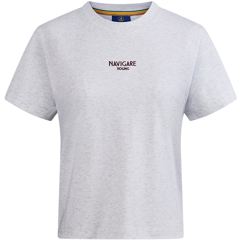 Navigare Small Sailboat Slim Fit Short Top 2026 New Women's Basic Cool Quick-Dry Short Sleeve T-Shirt 3325506542