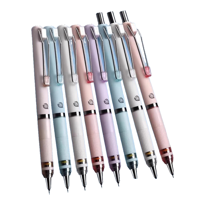 M&G Stationery 360° Break-Resistant Mechanical Pencil Single Pack 0.7mm Ultra-Stable Mechanical Pencil Student Back-to-School Writing and Drawing Random Color AMPJ6902