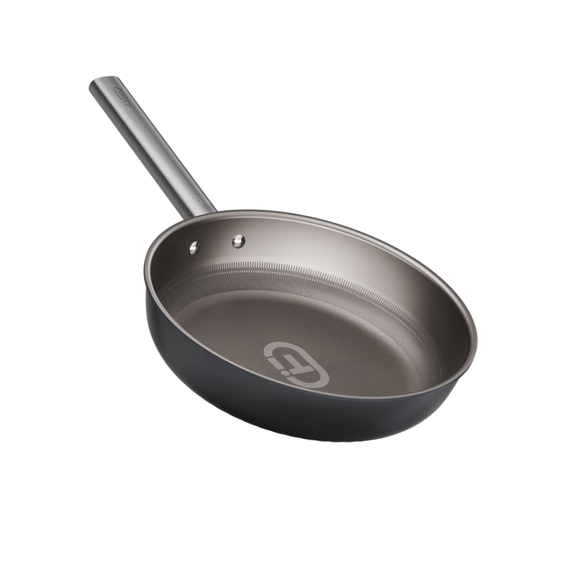 ASD Titanium Non-Stick Frying Pan, Fluorine-Free Coating, Titanium Skillet, Egg Pan, Compatible with Induction and Gas Stoves, 28cm Z6T