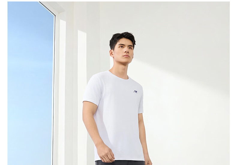 361° Men's T-Shirt Spring Summer New Quick-Dry Fitness Sports Running Casual Crew Neck Short Sleeve Top 652624118D-1 19