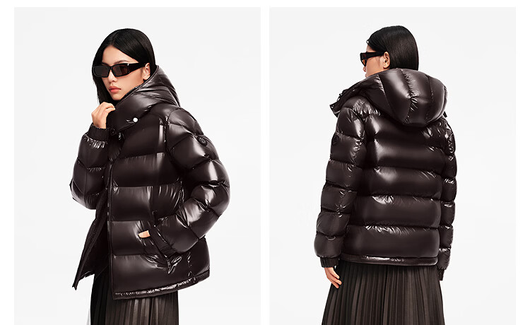 Bosideng 90% Goose Down Off-Season Unisex Puffer Thickened Versatile Winter Jacket Mall Edition 26