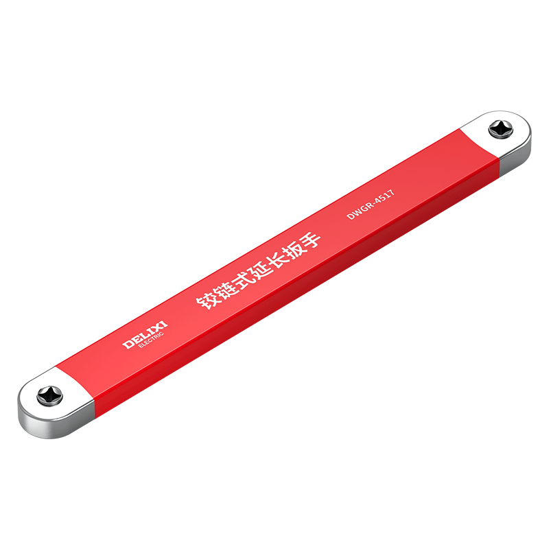 Delixi Multifunctional Extension Wrench Universal Repair Tool Dual-Use Ratchet Extension Bar Labor-Saving Extension Rod