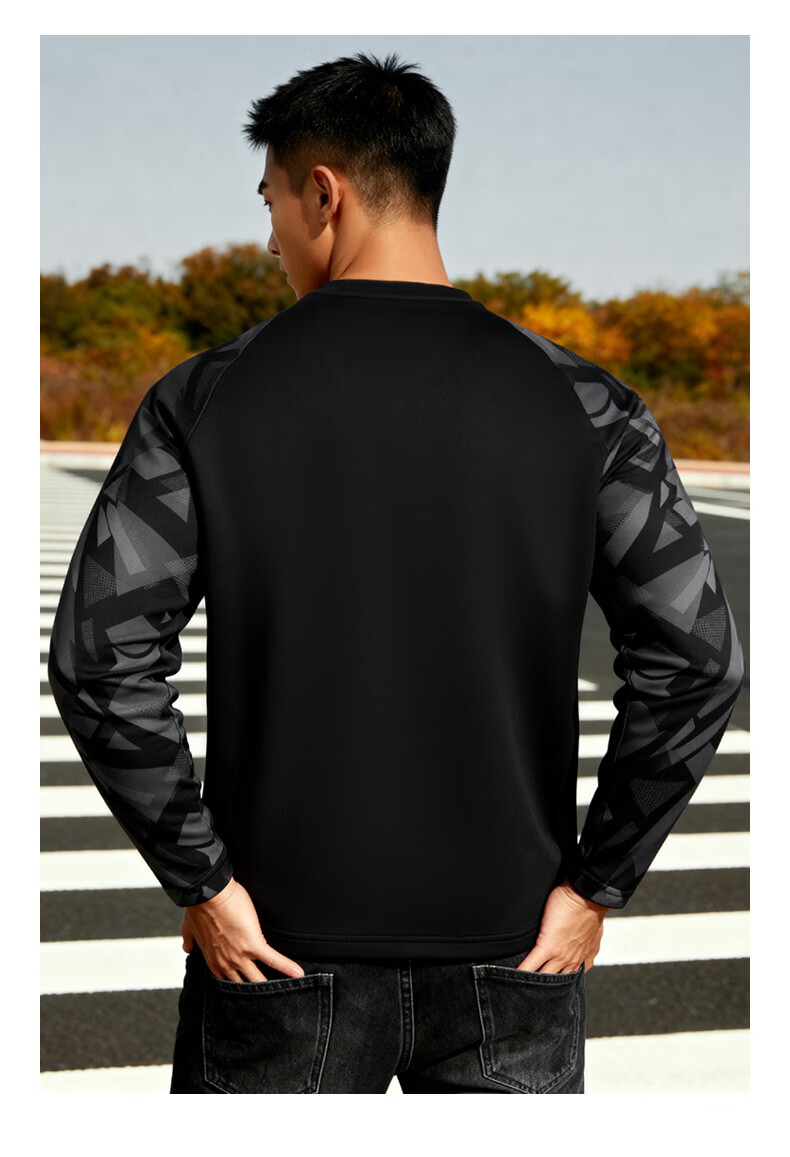 Under Armour Men's Long Sleeve T-Shirt Sweatshirt Crewneck Loose Casual Trendy Breathable Sports Running Warm Pullover 12