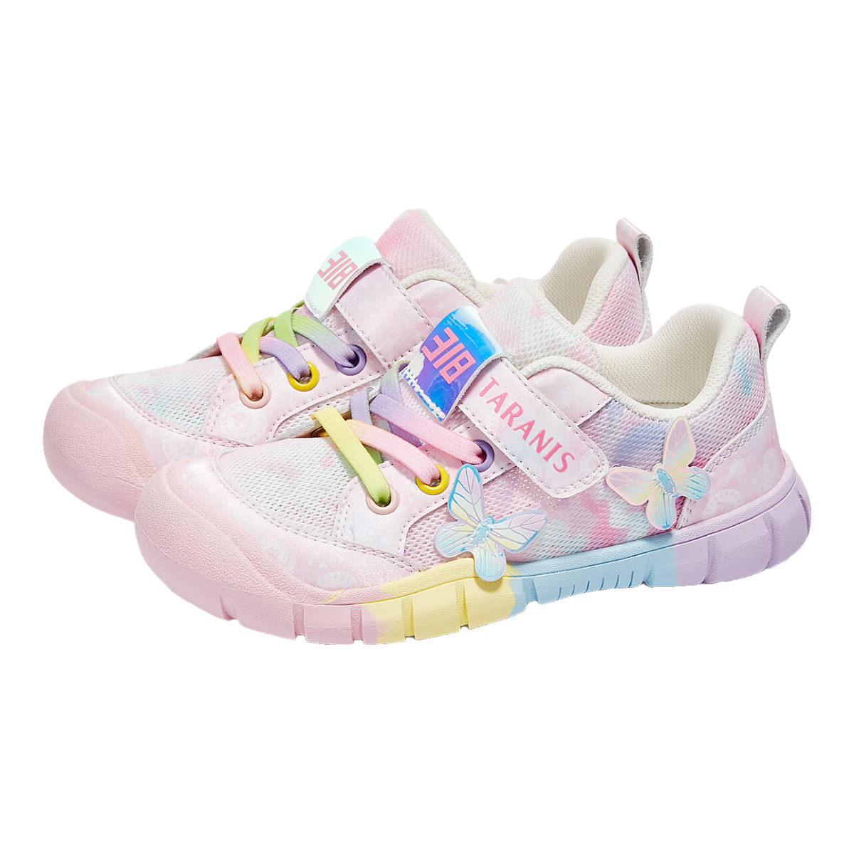 TARANIS Spring Kids Balance Bike Shoes Anti-Collision Sports Shoes Girls Anti-Kick Breathable Casual Shoes Size 32