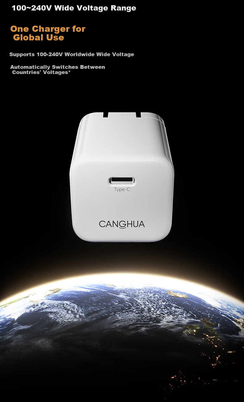 CangHua Xiaomi 67W Charger Set Surge Fast Charge PD65W Charger + Charging Cable Compatible with Huawei Honor Lenovo Apple Laptop Redmi Phone 2m 10