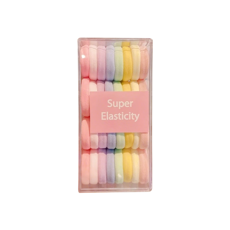 Chense Children's Hair Ties, 32 Pieces, Baby Headbands, Girls' Hair Bands, Hair Accessories, Small Size, Ponytail Holders, Rubber Bands
