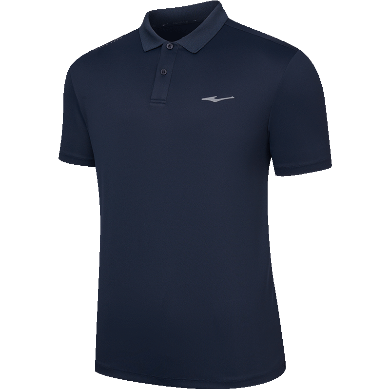 ERKE [Yu Shitong Same Style] Men's Summer Short Sleeve Sports Polo Shirt Ice Cooling Moisture-Wicking Quick-Dry T-Shirt