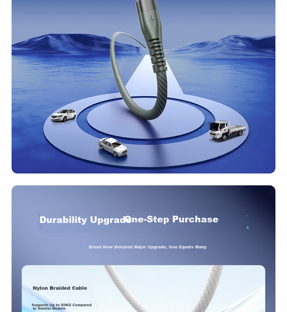 Jingxuan JD Self-Owned Brand Type-C to Type-C PD 100W Apple Charging Cable 5A Compatible with iPad Apple/Xiaomi/Huawei 30W Compatible 1m Olive Green 2