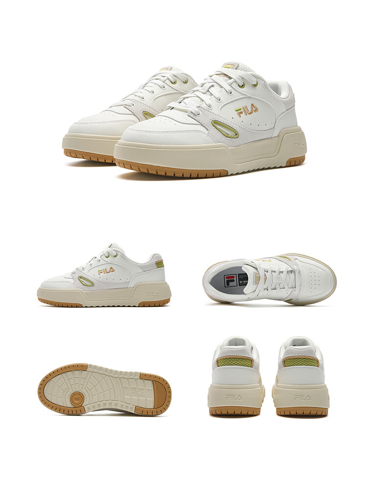 FILA Official Women's CAMPUS 1S Sneakers 2026 Spring Square Casual Shoes 49