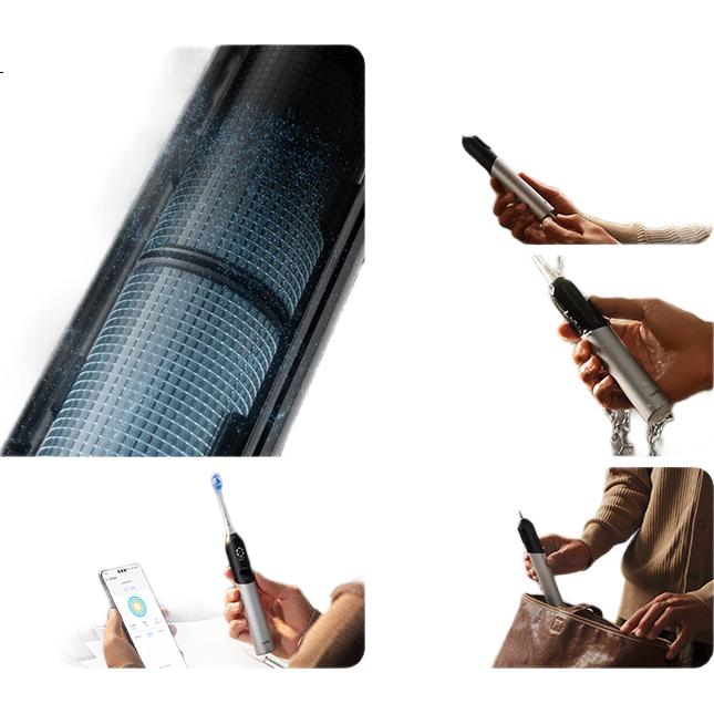 Электрическая зубная щетка Huawei Smart Choice Usmile Smile Plus U7pro+, синяя