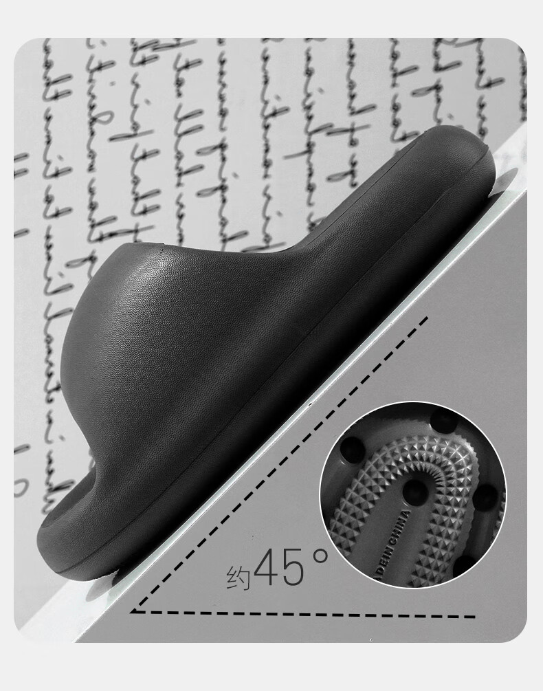 GUOLUOFEI Squishy Feeling Slippers for Men And Women, Summer Thick-Soled EVA Bathroom Couple Sandals, Suitable for Outdoor Wear, Black, Size 42-43 3