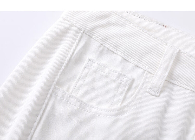 Demana Soft Cotton Whisper Spring Lightweight Commuter Raw Hem Cropped Wide-Leg Slimming Loose Denim Jeans Premium Quality 8