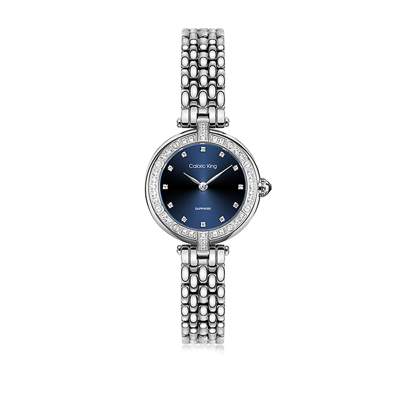 Caloric King Starry Sky Women's Watch High-End Swiss Movement Waterproof Diamond-Studded Quartz Wristwatch for Women