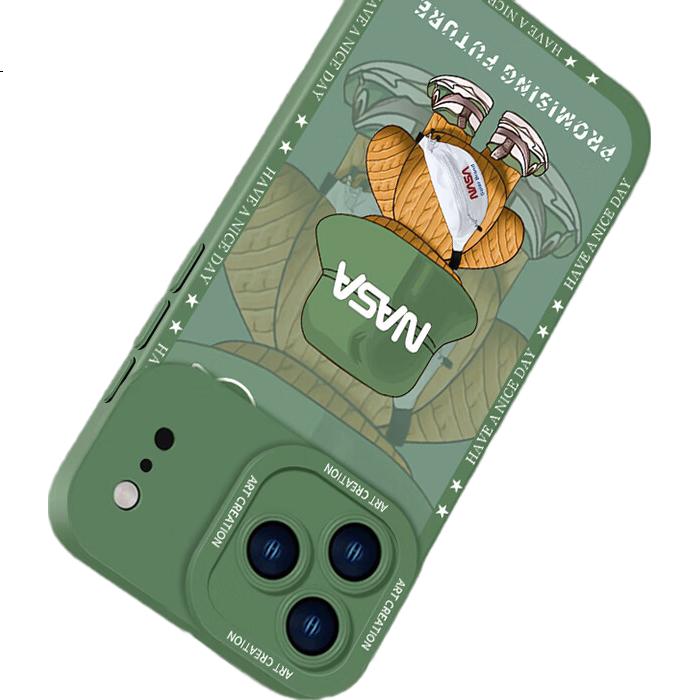 Чехол для iPhone 17 Pro NEYAA, защитный чехол с полной защитой объектива, силиконовый ударопрочный ультратонкий креативный мультяшный простой трендовый мягкий чехол для мужчин и женщин, графитовый черный