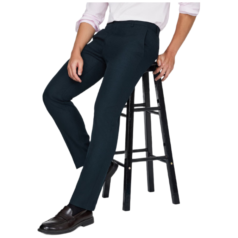 G2000 [Anti-Static] Spring And Autumn Mall Matching Soft Comfortable Business Commute Formal Dress Pants, Dark Gray, Size 32