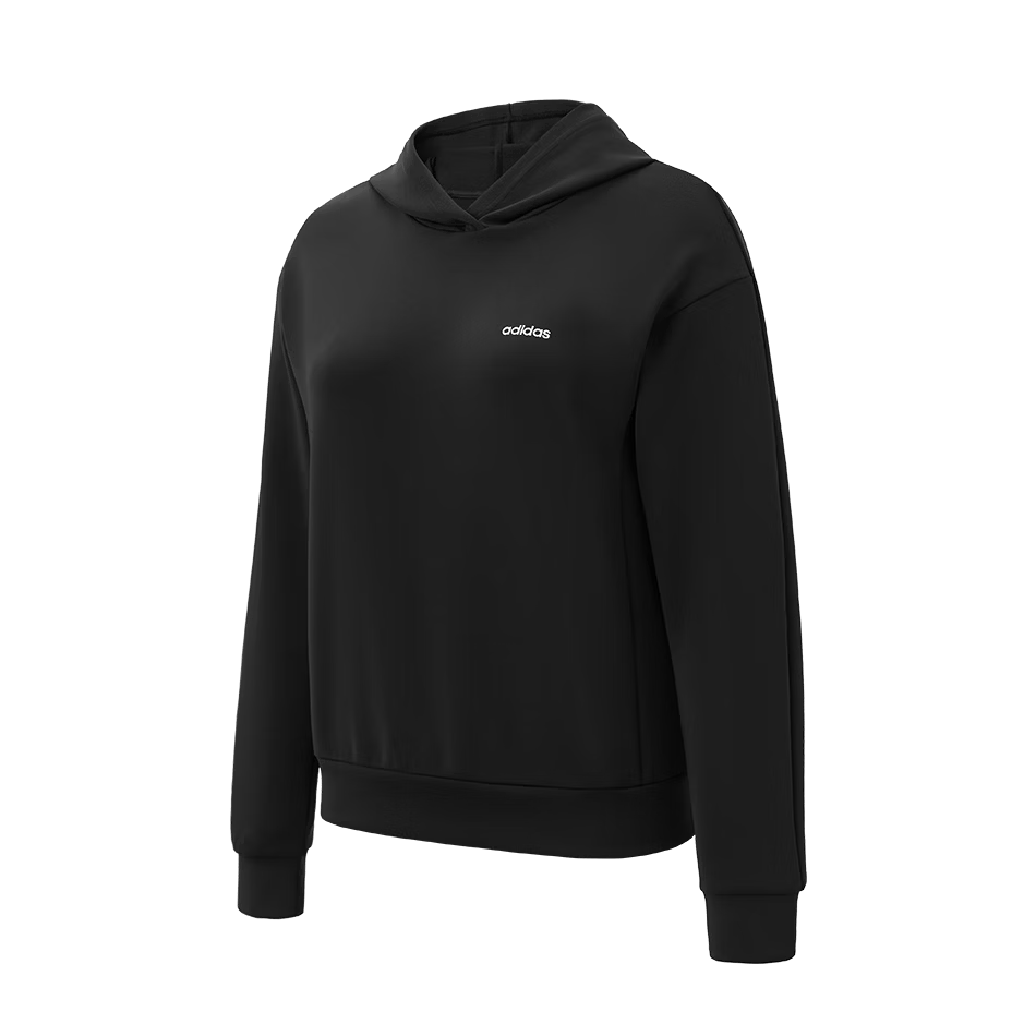 Adidas Women's Trendy Pullover Comfortable Skin-friendly Quick-dry Polyester Hoodie JL9634
