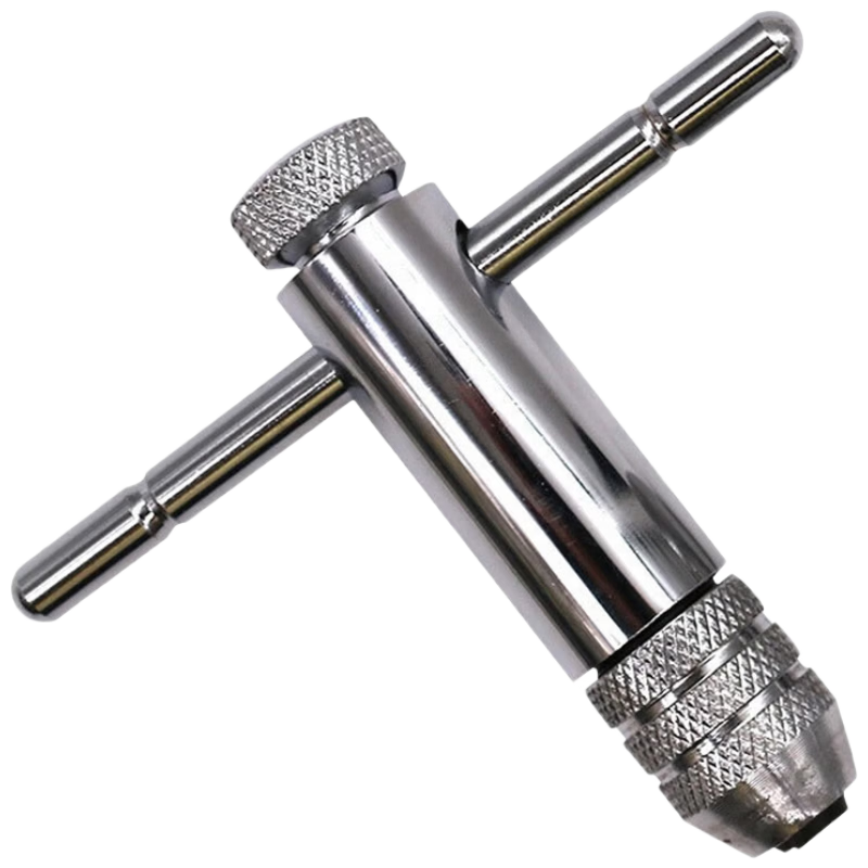 HSDC Tap Ratchet Wrench Threading Tool with Drill Bit High-Speed Steel Tapping Tool M3~M8 (Short)