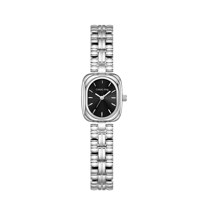 Caloric King Minimalist Small Gold Luxury Women's Watch Elegant Ladies Wristwatch Small Dial Birthday Gift for Girlfriend