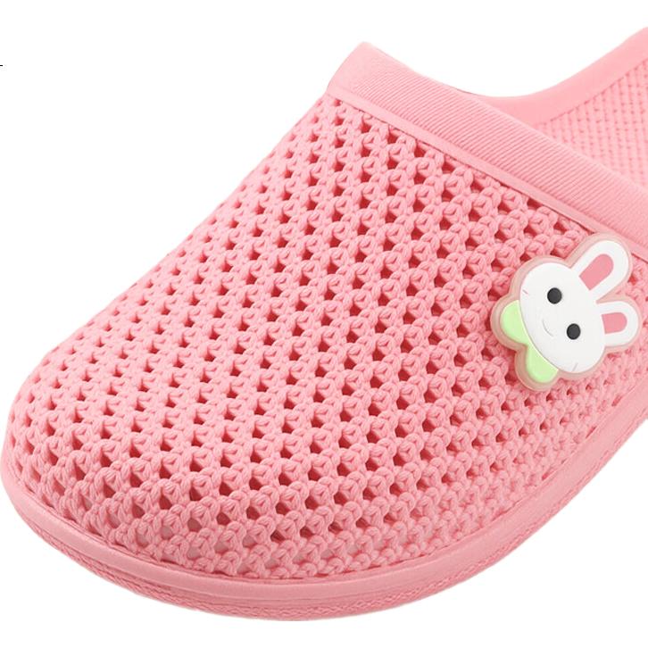 Женские домашние шлепанцы FOOTOPPO, противоскользящие, с закрытым носком, тихие, летние, для улицы