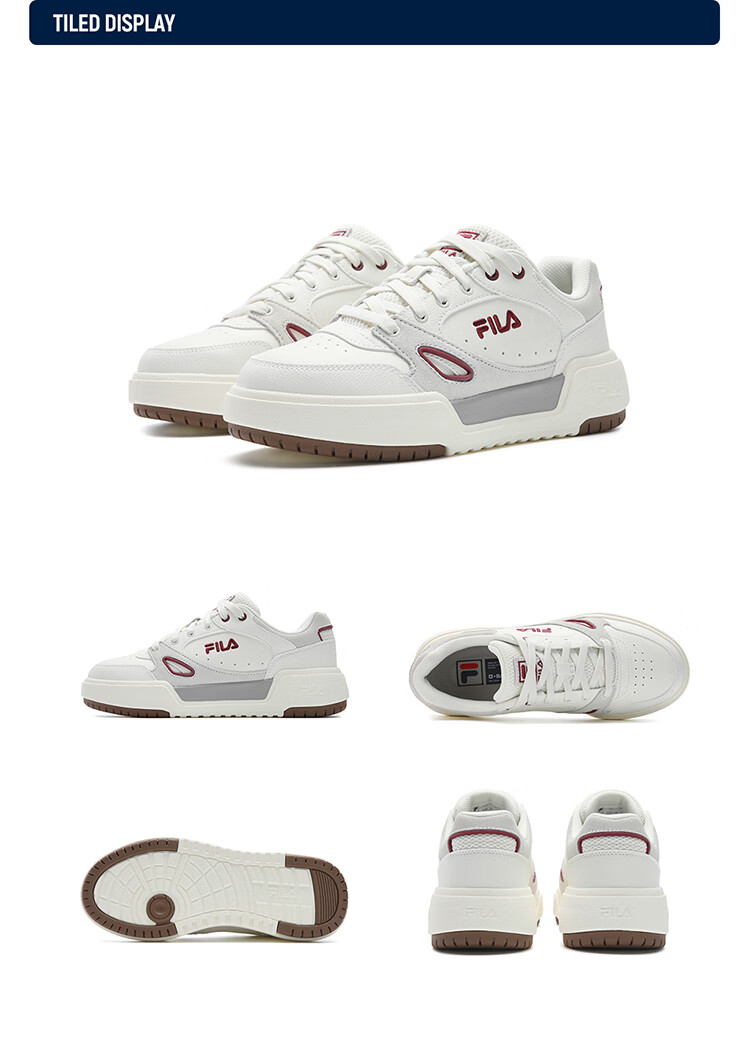FILA Official Women's CAMPUS 1S Sneakers 2026 Spring Square Casual Shoes 47