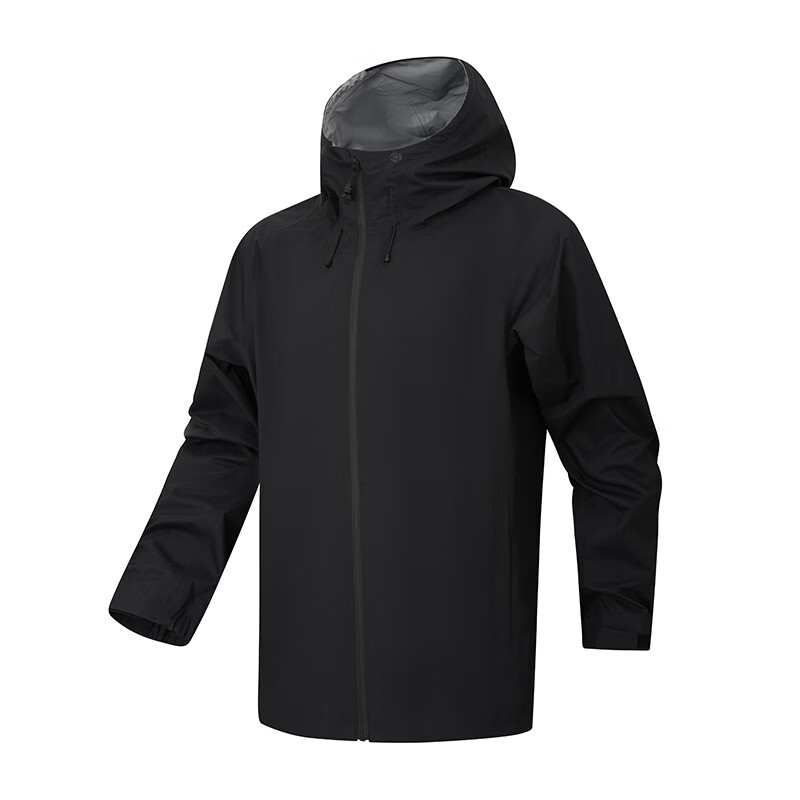 JD Jingzao Ultra-Light Waterproof Rainstorm-Level Packable Outdoor Commuter Jacket Unisex Mountain Mist Green XL