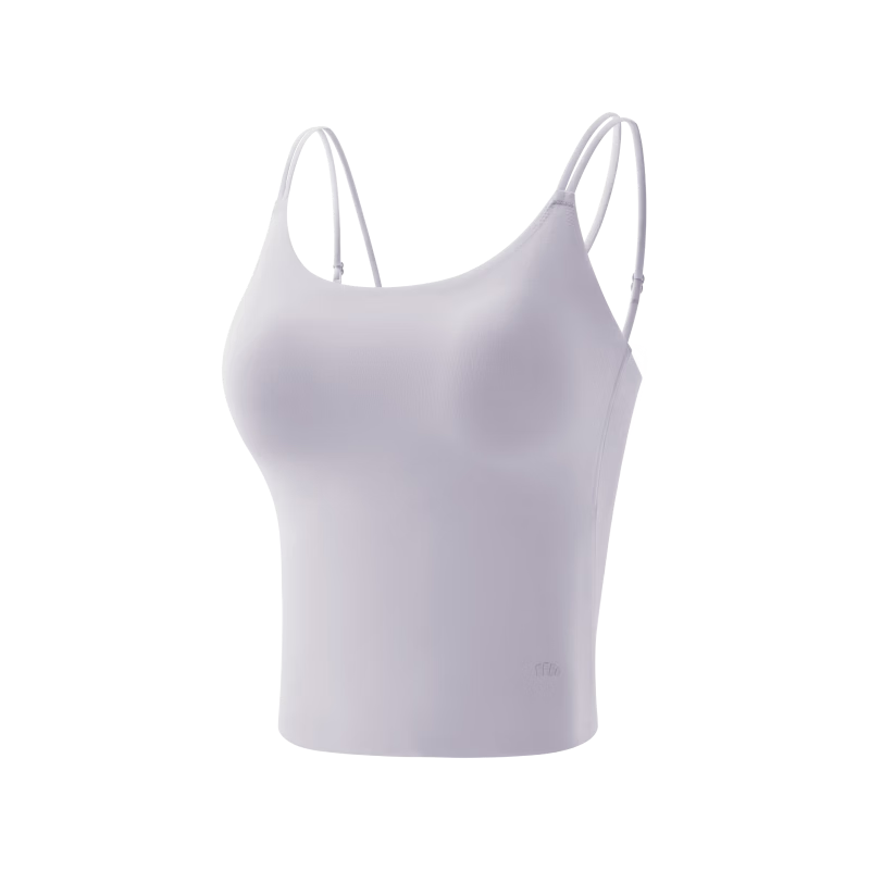 Banana Under Women's Camisole with Padded Bra-in, Lightweight Seamless Back Strap Tank Top for Layering or Outerwear