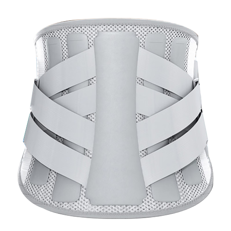 Bamaier Medical Lumbar Support Belt Herniated Disc Lumbar Spine Brace Widened Steel Plate Support for Lumbar Muscle Strain Postoperative Use