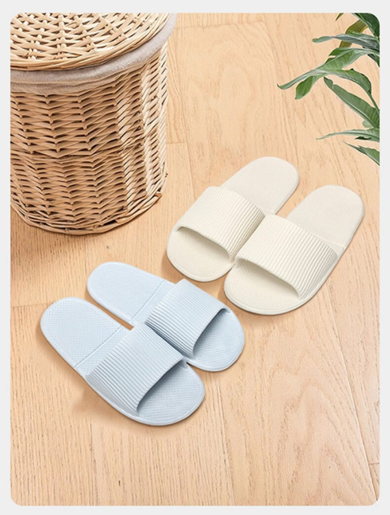 Qiumuxi Foldable Slippers for Women Travel Portable Business Trip Hotel Shower Non-slip Disposable Sandals 7