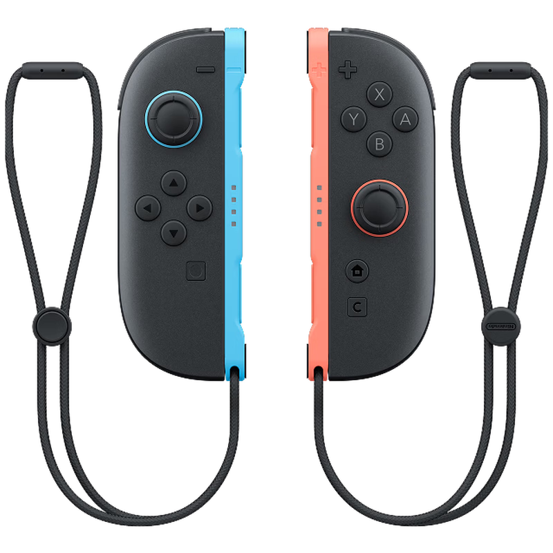 NINTENDO SWITCH Joy-Con Controller Set [Magnetic Controllers + Storage Bag Joystick Caps] Hong Kong Original Switch Controllers Valentine's Day Children's Day Gift